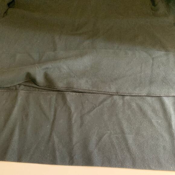 RLX Ralph Lauren Sweater Womens L Large Black Turtleneck Drop Shoulder Split Hem - Picture 10 of 15